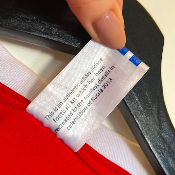 ADIDAS ORIGINAL VINTAGE USSR FOOTBALL SOCCER JERSEY SHIRT - Picture 5 of 8